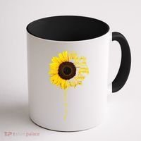 Sunflower Trucks Off-Road Sunshine Coffee Mug thumb 1