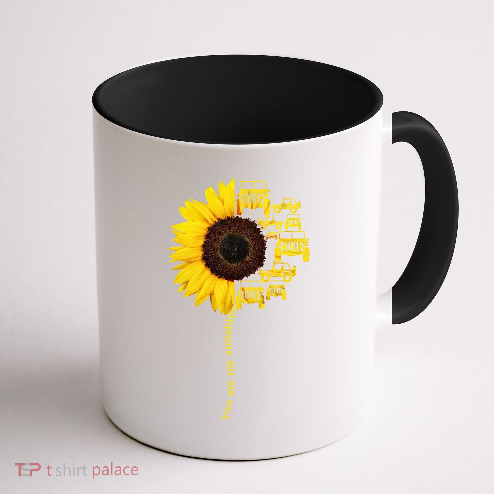 Sunflower Trucks Off-Road Sunshine Coffee Mug