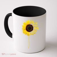 Sunflower Trucks Off-Road Sunshine Coffee Mug thumb 0