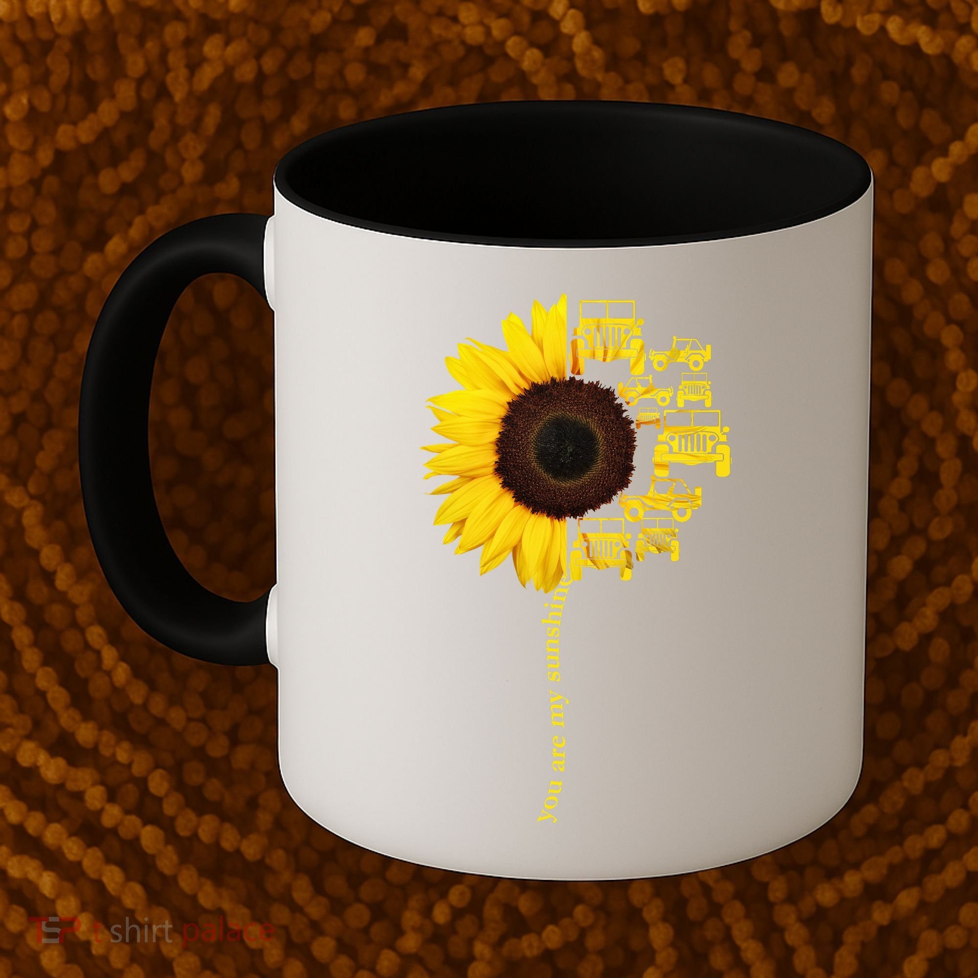 Sunflower Trucks Off-Road Sunshine Coffee Mug