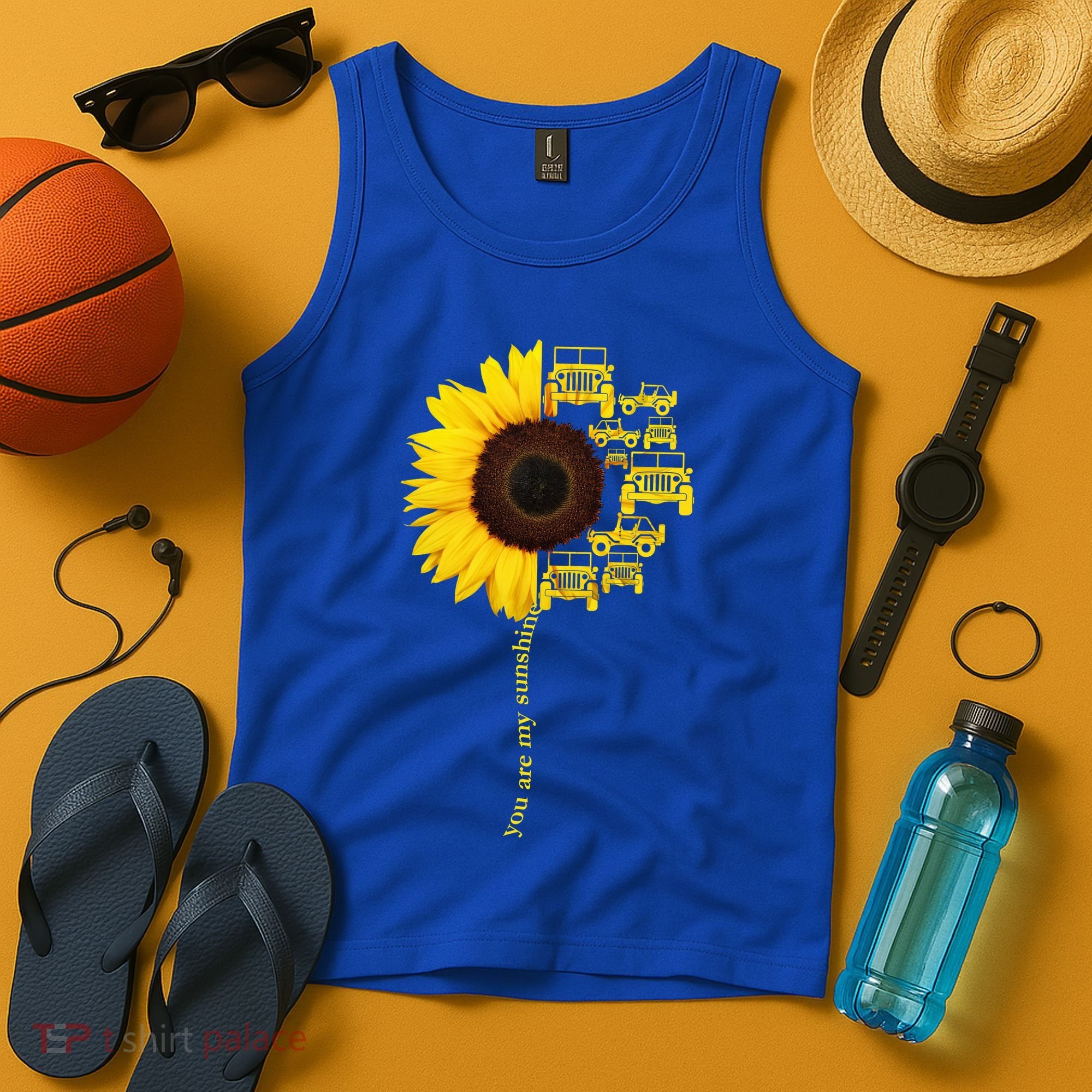 Sunflower Trucks Off-Road Sunshine Tank Top