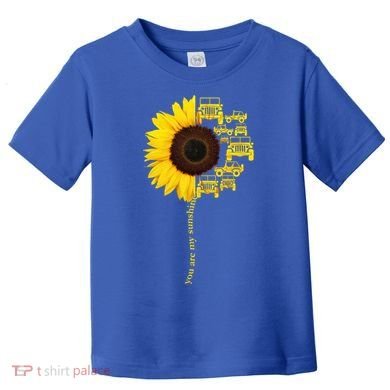 Sunflower Trucks Off-Road Sunshine Toddler T-Shirt