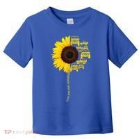 Sunflower Trucks Off-Road Sunshine Toddler T-Shirt thumb 0