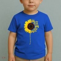 Sunflower Trucks Off-Road Sunshine Toddler T-Shirt thumb 2