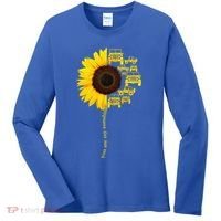 Sunflower Trucks Off-Road Sunshine Women's Long Sleeve Shirt thumb 0