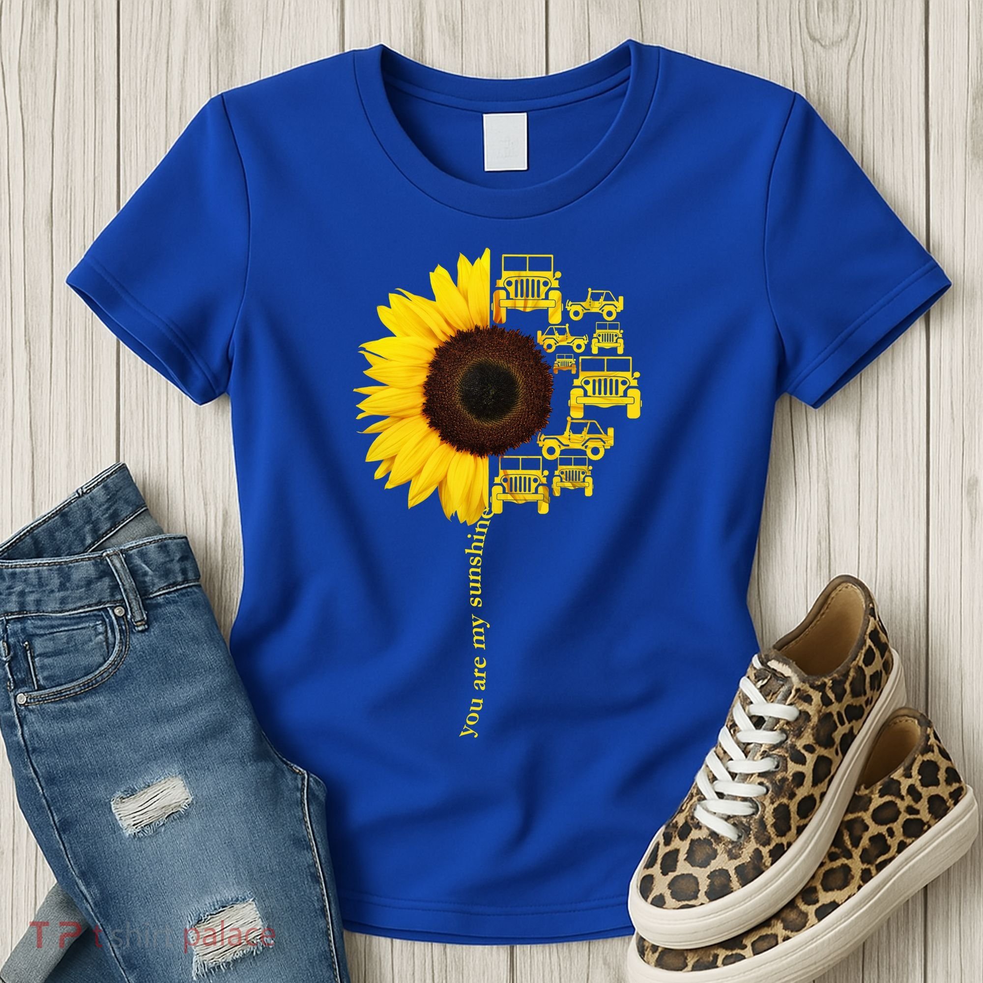 Sunflower Trucks Off-Road Sunshine Women's T-Shirt