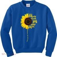 Sunflower Trucks Off-Road Sunshine Kids Sweatshirt thumb 0