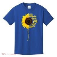 Sunflower Trucks Off-Road Sunshine Kids T-Shirt thumb 0