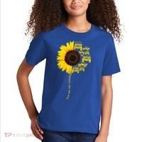 Sunflower Trucks Off-Road Sunshine Kids T-Shirt thumb 2
