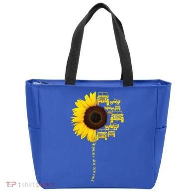 Sunflower Trucks Off-Road Sunshine Tote Bag