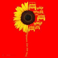 Sunflower Trucks Off-Road Sunshine Santa Hat thumb 1