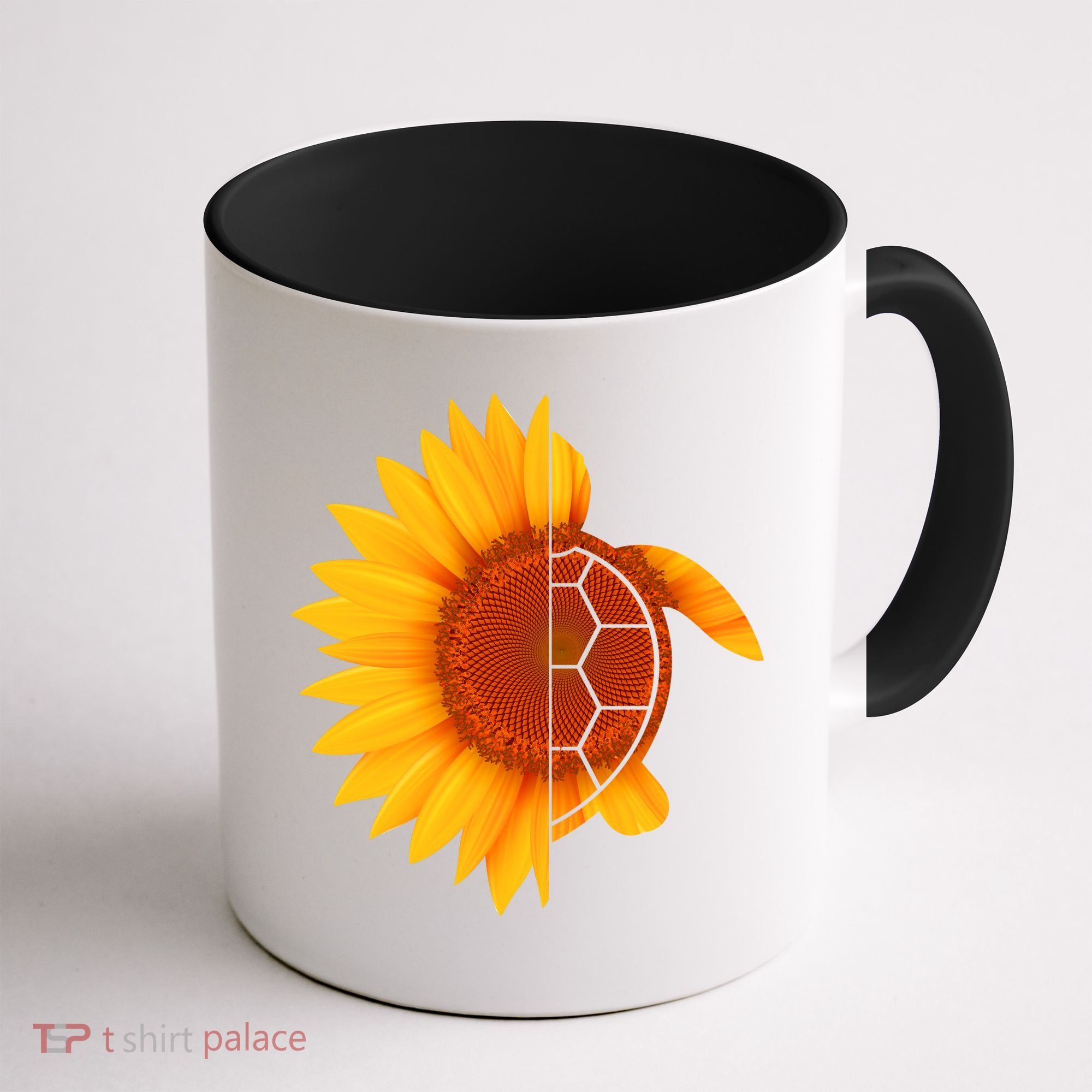 Sunflower Turtle Coffee Mug