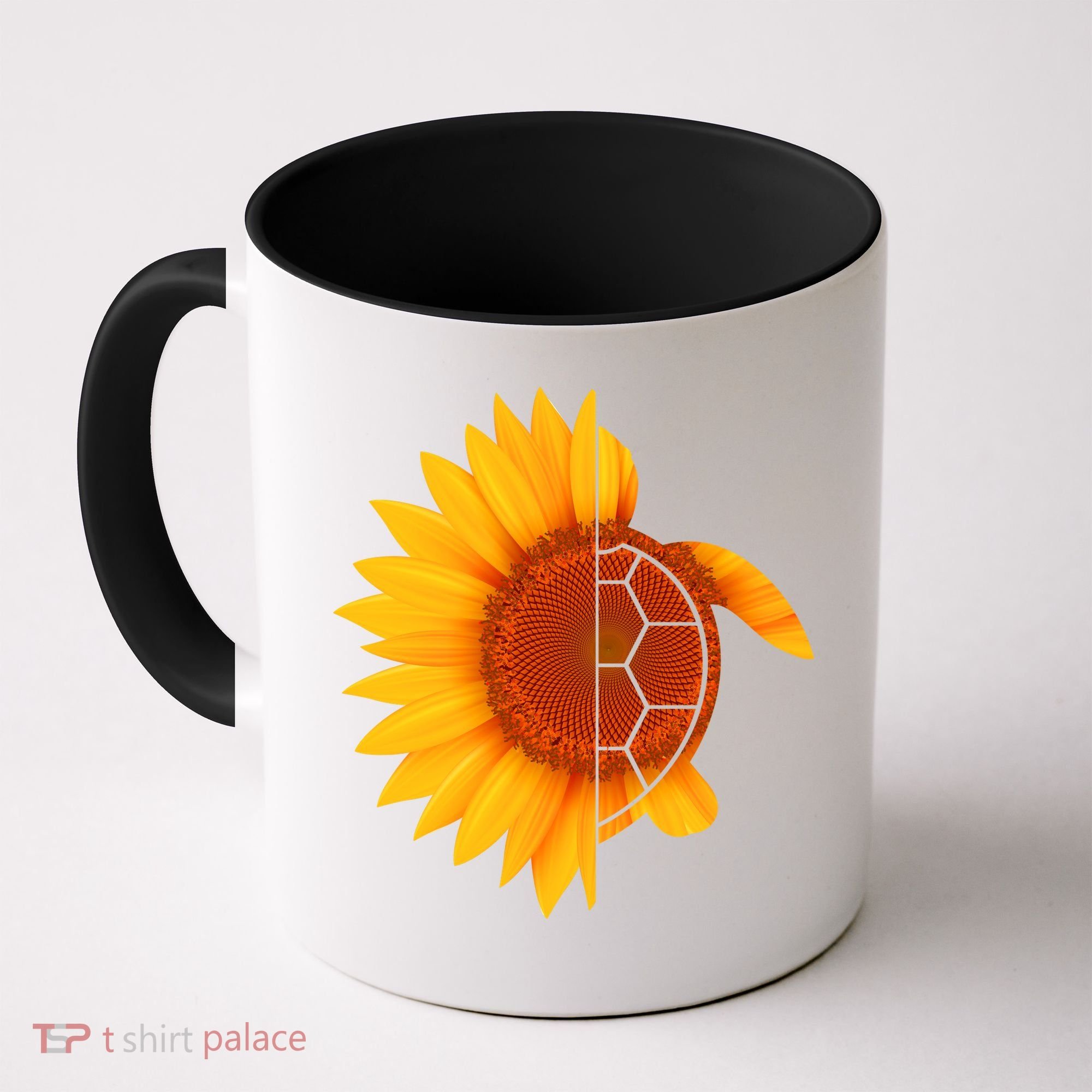 Sunflower Turtle Coffee Mug