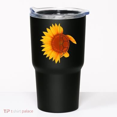 Sunflower Turtle Tumbler
