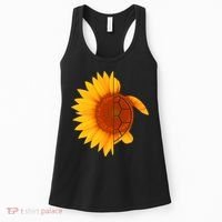 Sunflower Turtle Women's Tank Top thumb 0