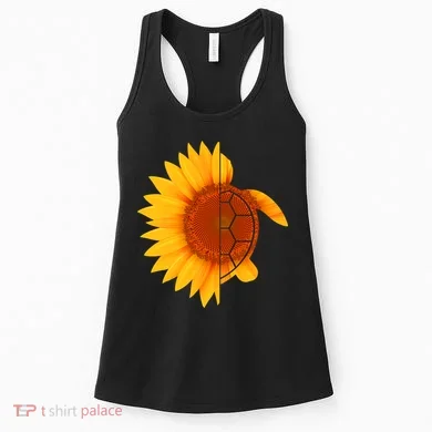 Sunflower Turtle Women's Tank Top