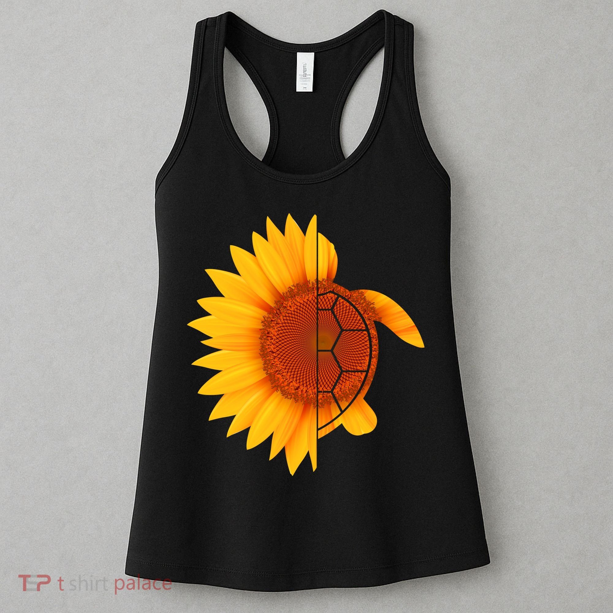 Sunflower Turtle Women's Tank Top