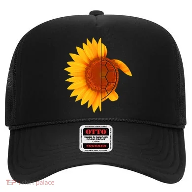 Sunflower Turtle Hat