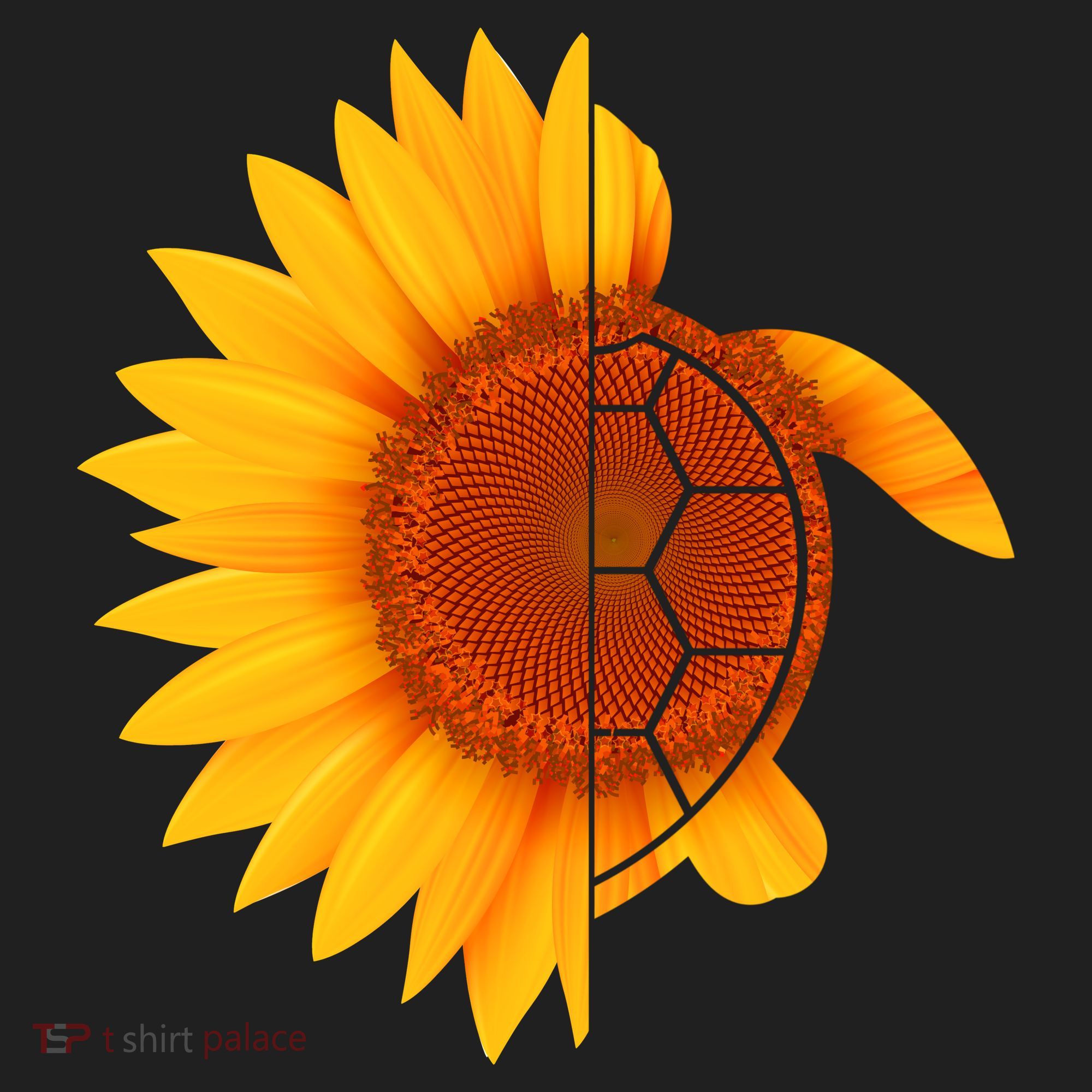 Sunflower Turtle Hat