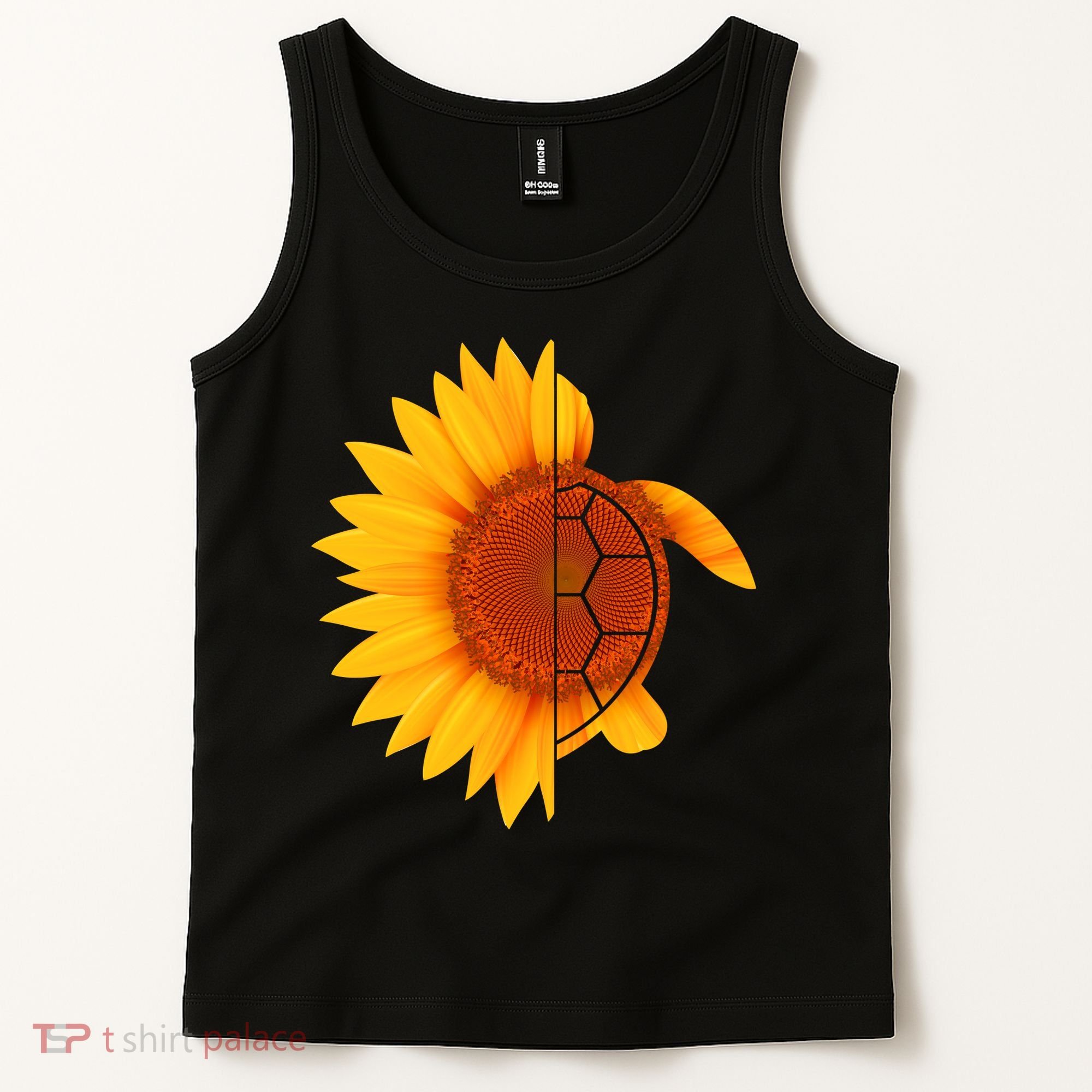 Sunflower Turtle Tank Top