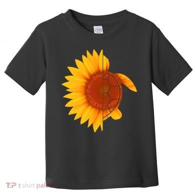 Sunflower Turtle Toddler T-Shirt