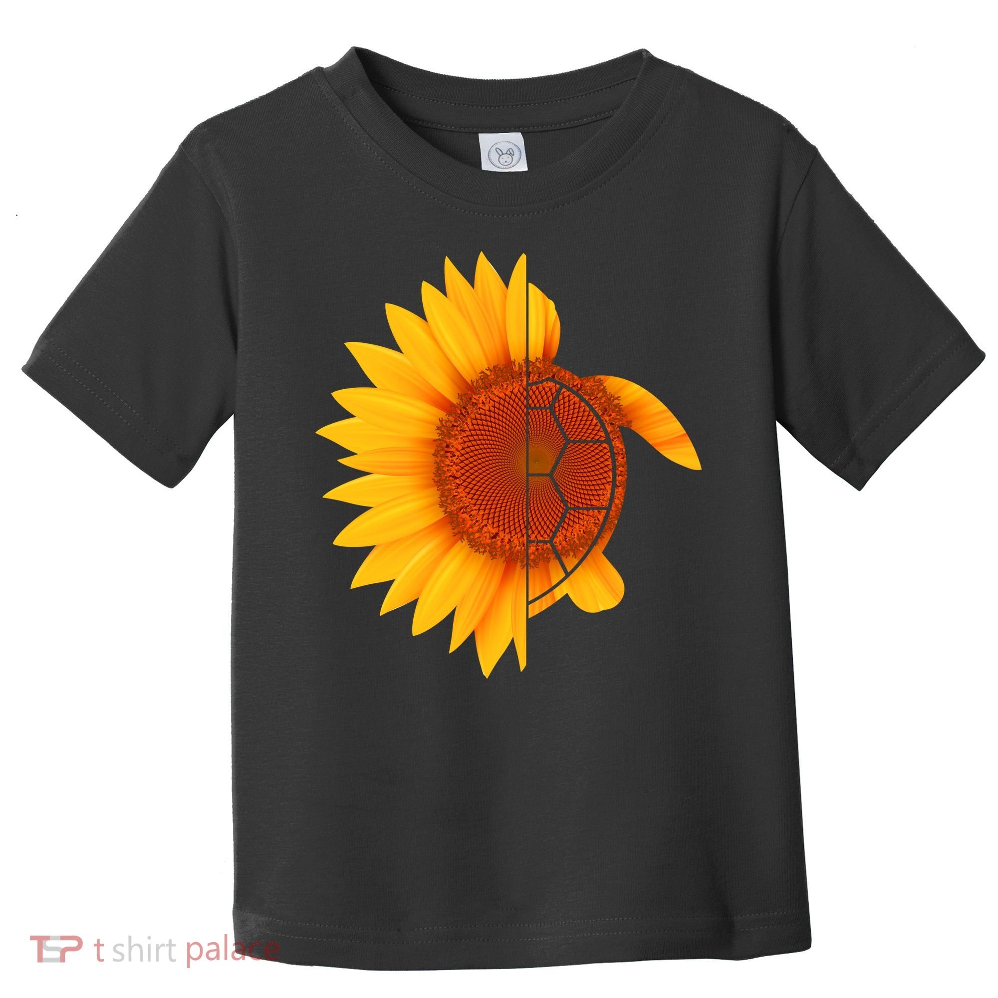 Sunflower Turtle Toddler T-Shirt