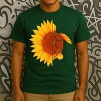 Sunflower Turtle T-Shirt thumb 3