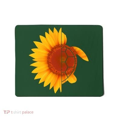 Sunflower Turtle Mousepad