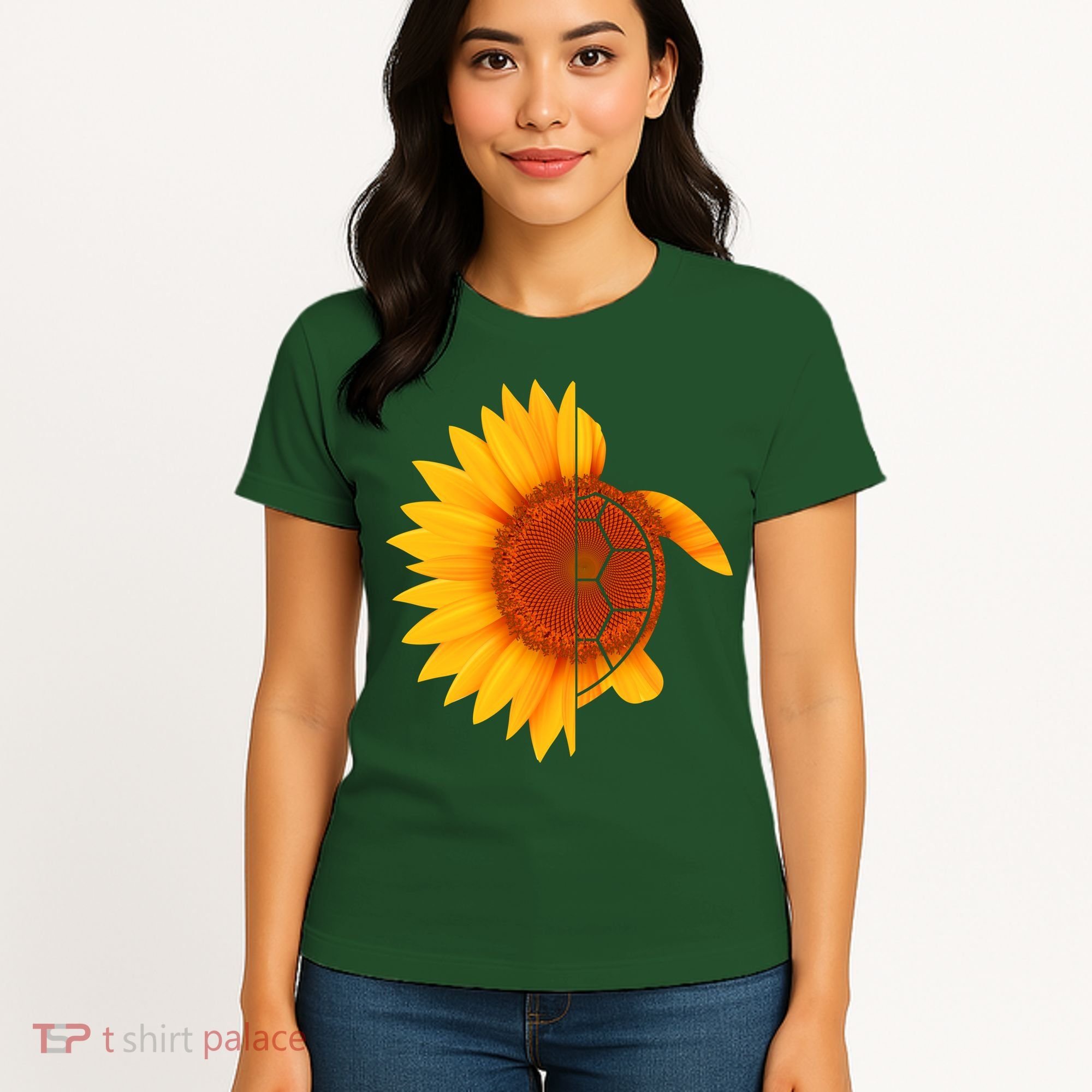 Sunflower Turtle Women's T-Shirt