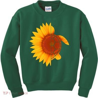 Sunflower Turtle Kids Sweatshirt