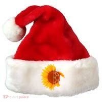 Sunflower Turtle Santa Hat thumb 0