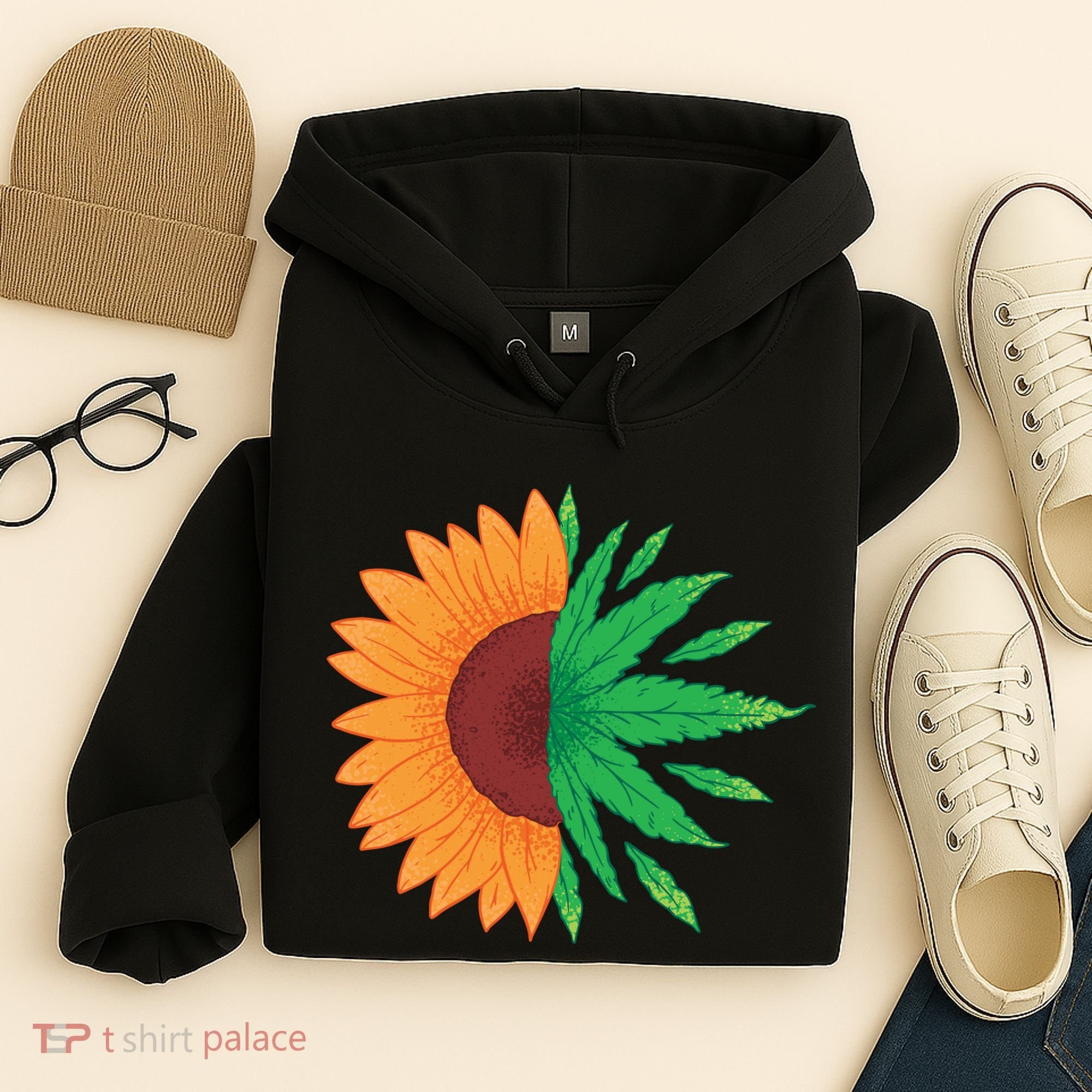 Sunflower Weed Hoodie