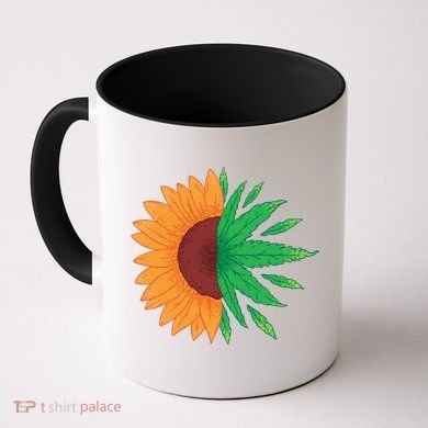 Sunflower Weed Coffee Mug
