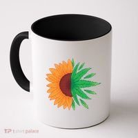 Sunflower Weed Coffee Mug thumb 0