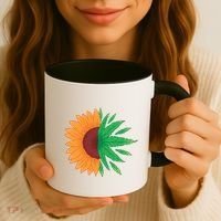 Sunflower Weed Coffee Mug thumb 3