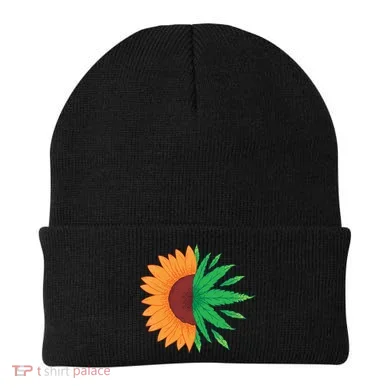 Sunflower Weed Beanie