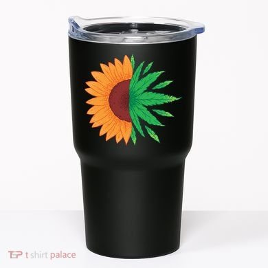 Sunflower Weed Tumbler