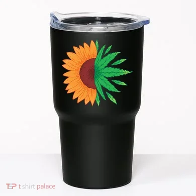 Sunflower Weed Tumbler