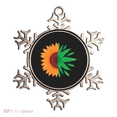 Sunflower Weed Ornament
