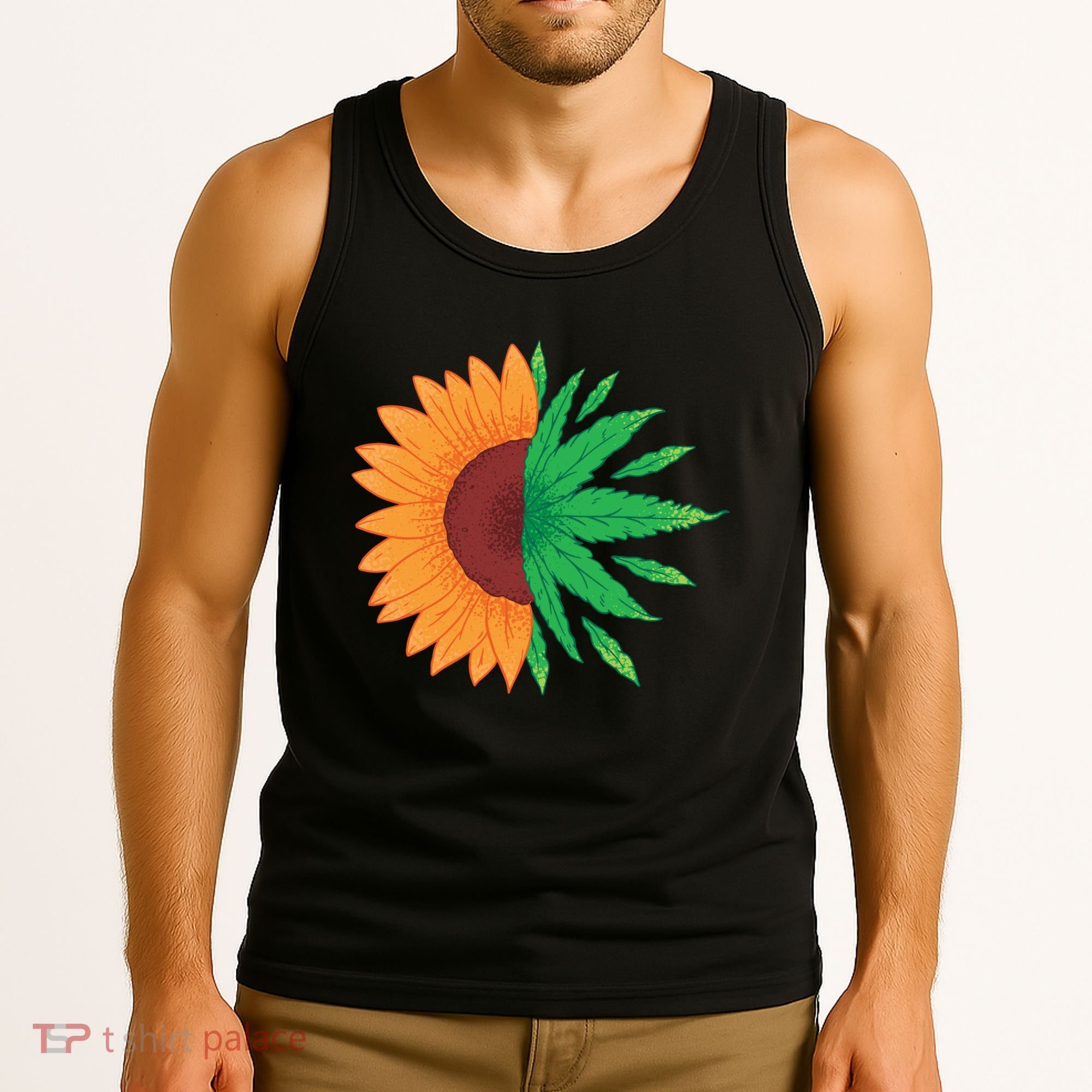 Sunflower Weed Tank Top