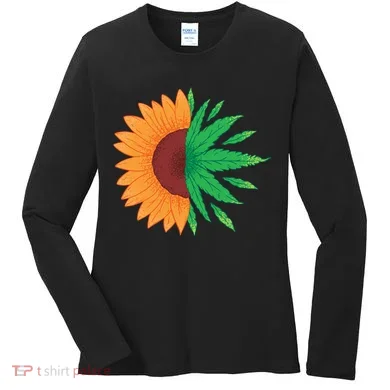 Sunflower Weed Women's Long Sleeve Shirt