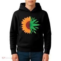 Sunflower Weed Kids Hoodie thumb 4