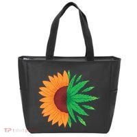Sunflower Weed Tote Bag thumb 0