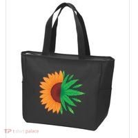 Sunflower Weed Tote Bag thumb 3