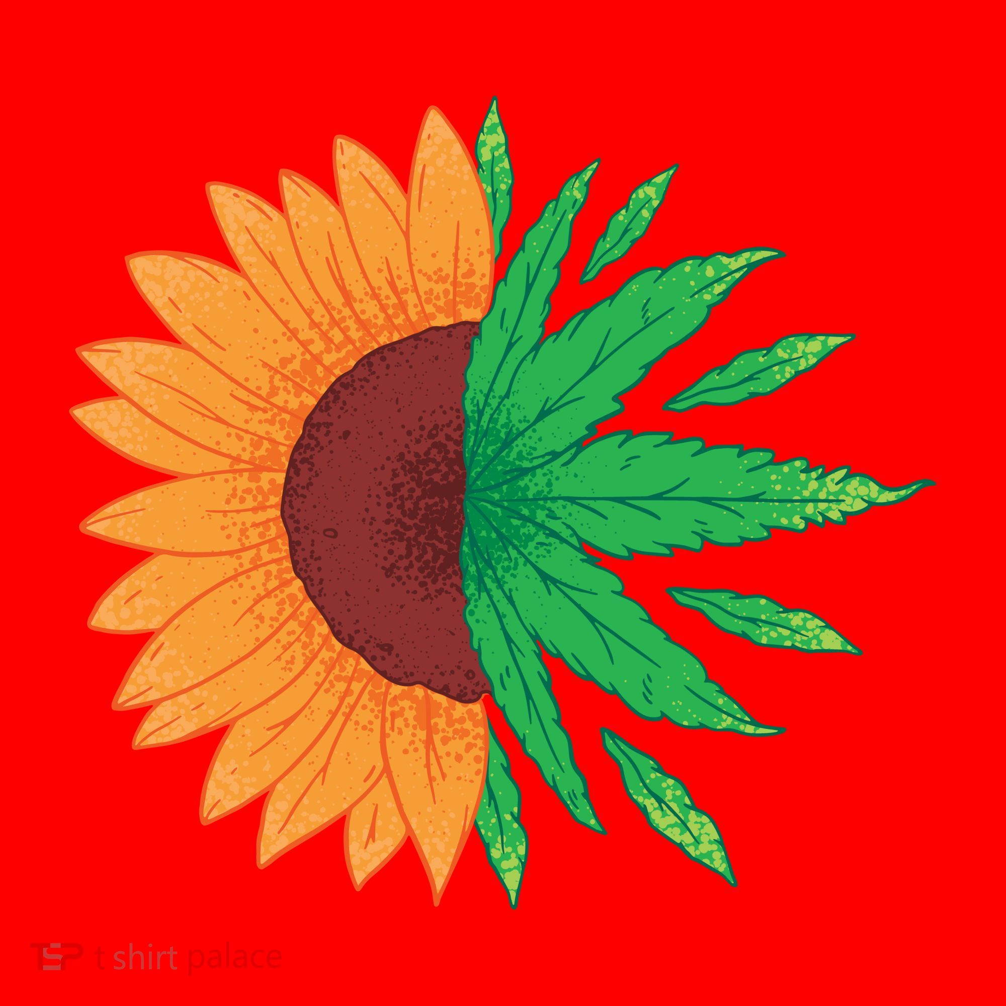 Sunflower Weed Santa Hat