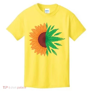 Sunflower Weed Kids T-Shirt