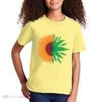 Sunflower Weed Kids T-Shirt thumb 2