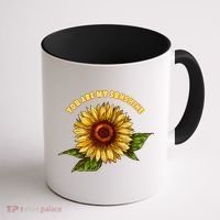Sunflower You Are My Sunshine Coffee Mug thumb 1