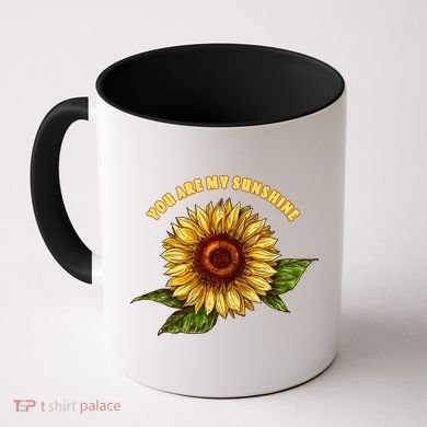 Sunflower You Are My Sunshine Coffee Mug