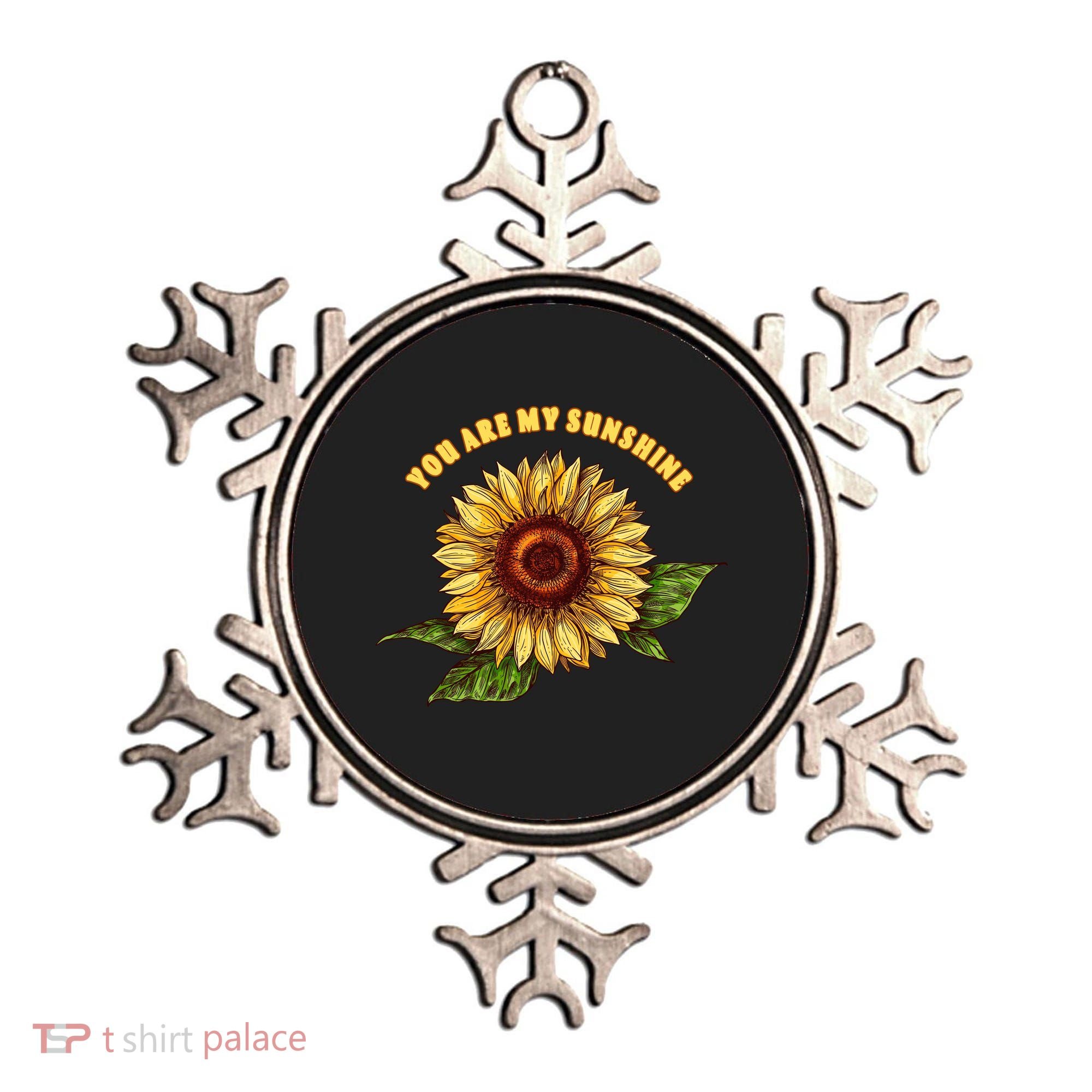 Sunflower You Are My Sunshine Ornament